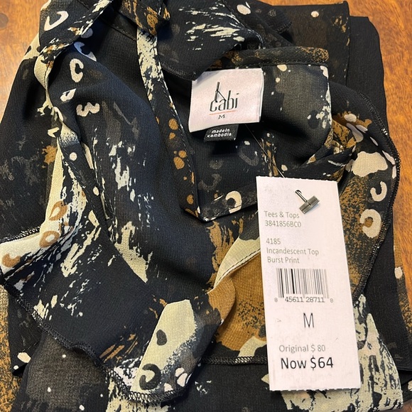 Cabi 4185 Incandescent Top Fall 2021 Medium EUC NWT - Picture 6 of 9